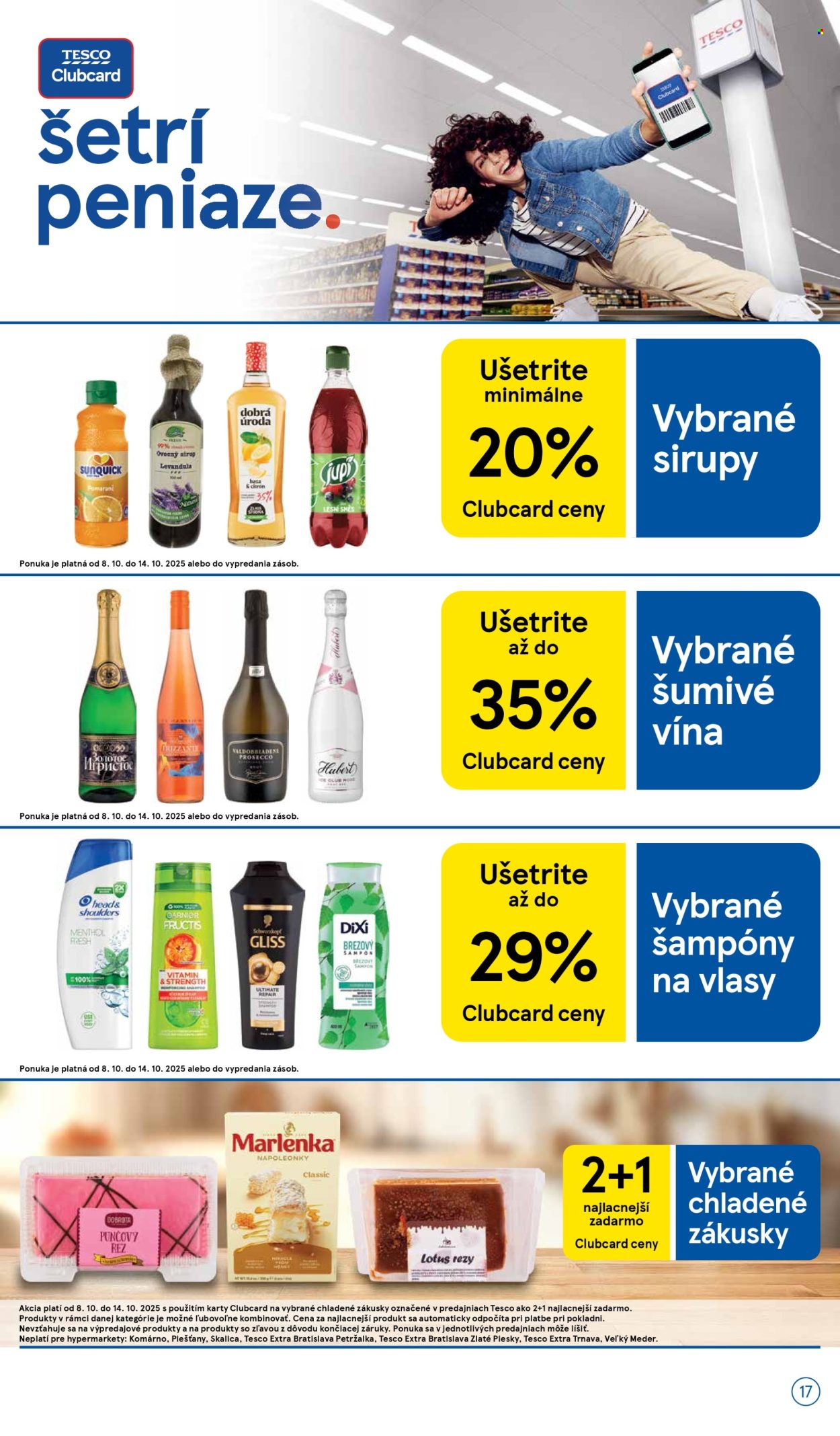 Leták TESCO - 8.10.2025 - 14.10.2025. Strana 17