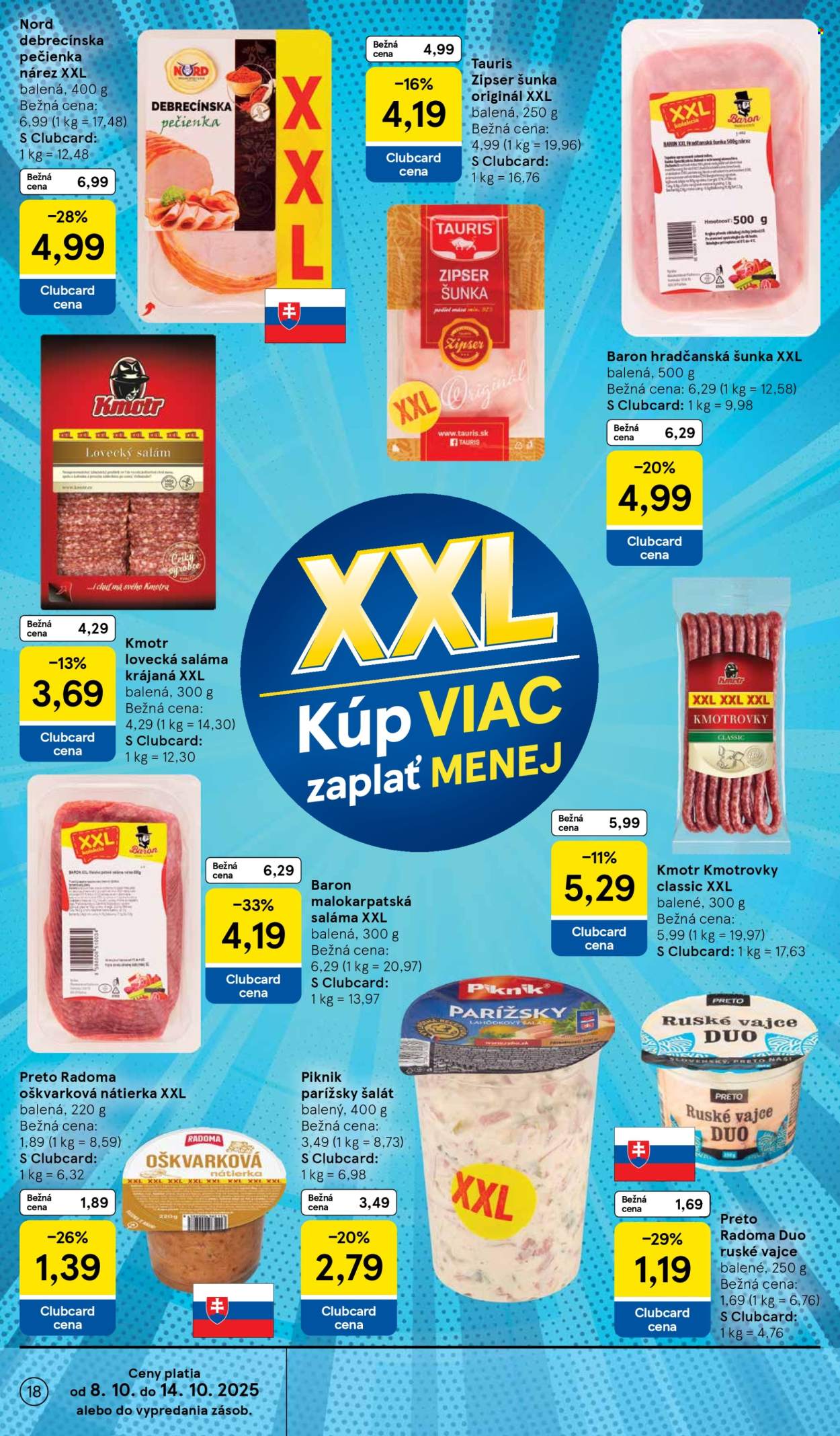 Leták TESCO - 8.10.2025 - 14.10.2025. Strana 18