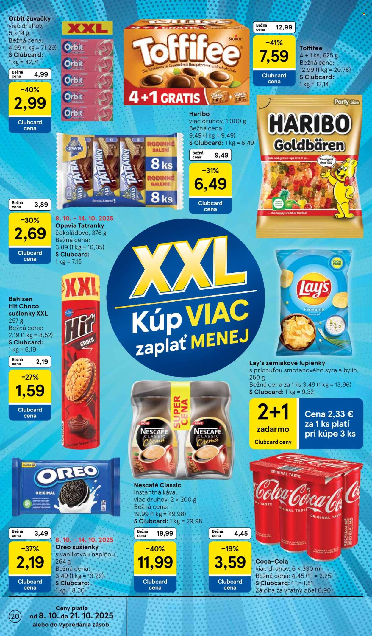 Leták TESCO - 8.10.2025 - 14.10.2025. Strana 20