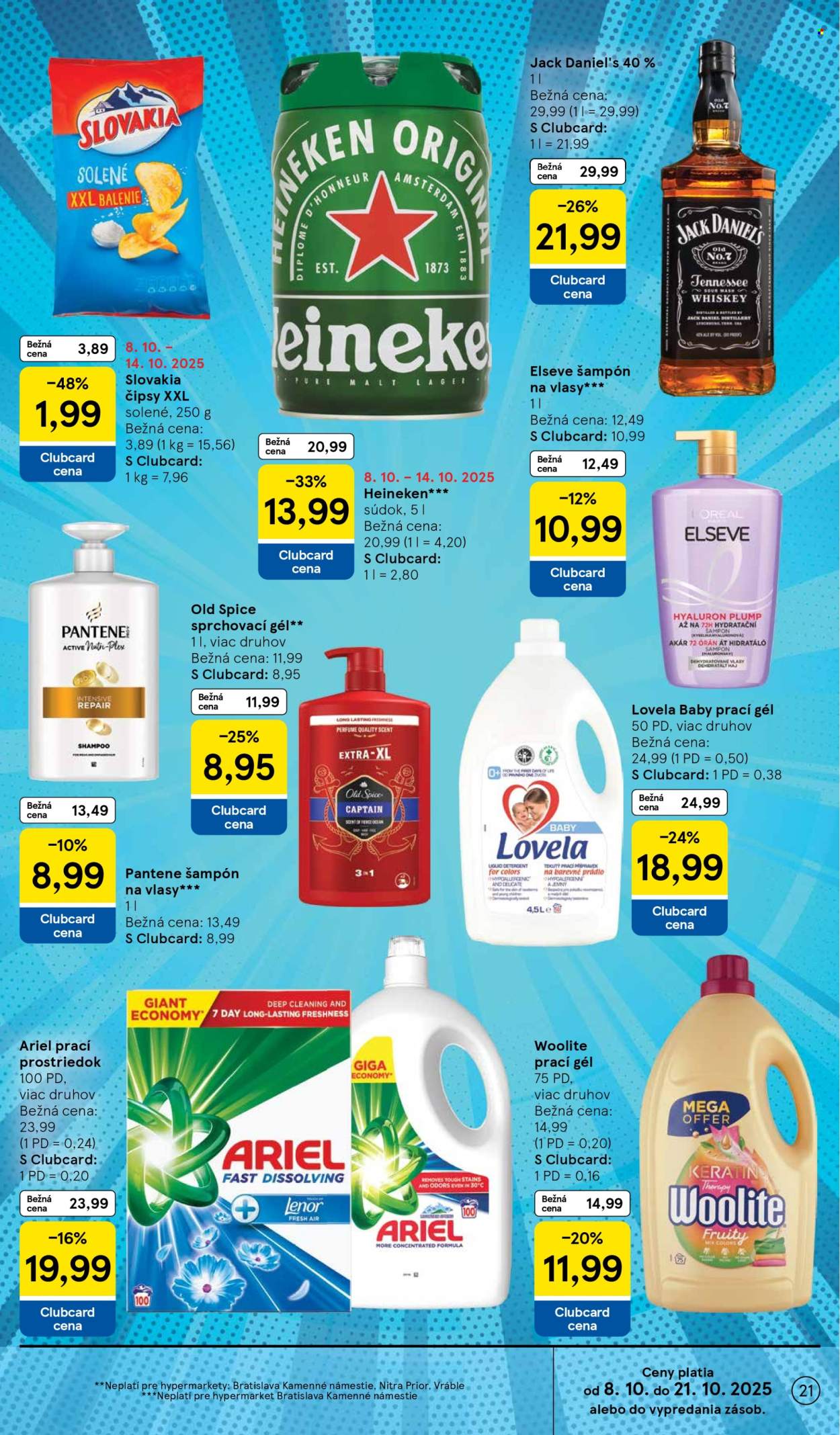 Leták TESCO - 8.10.2025 - 14.10.2025. Strana 21