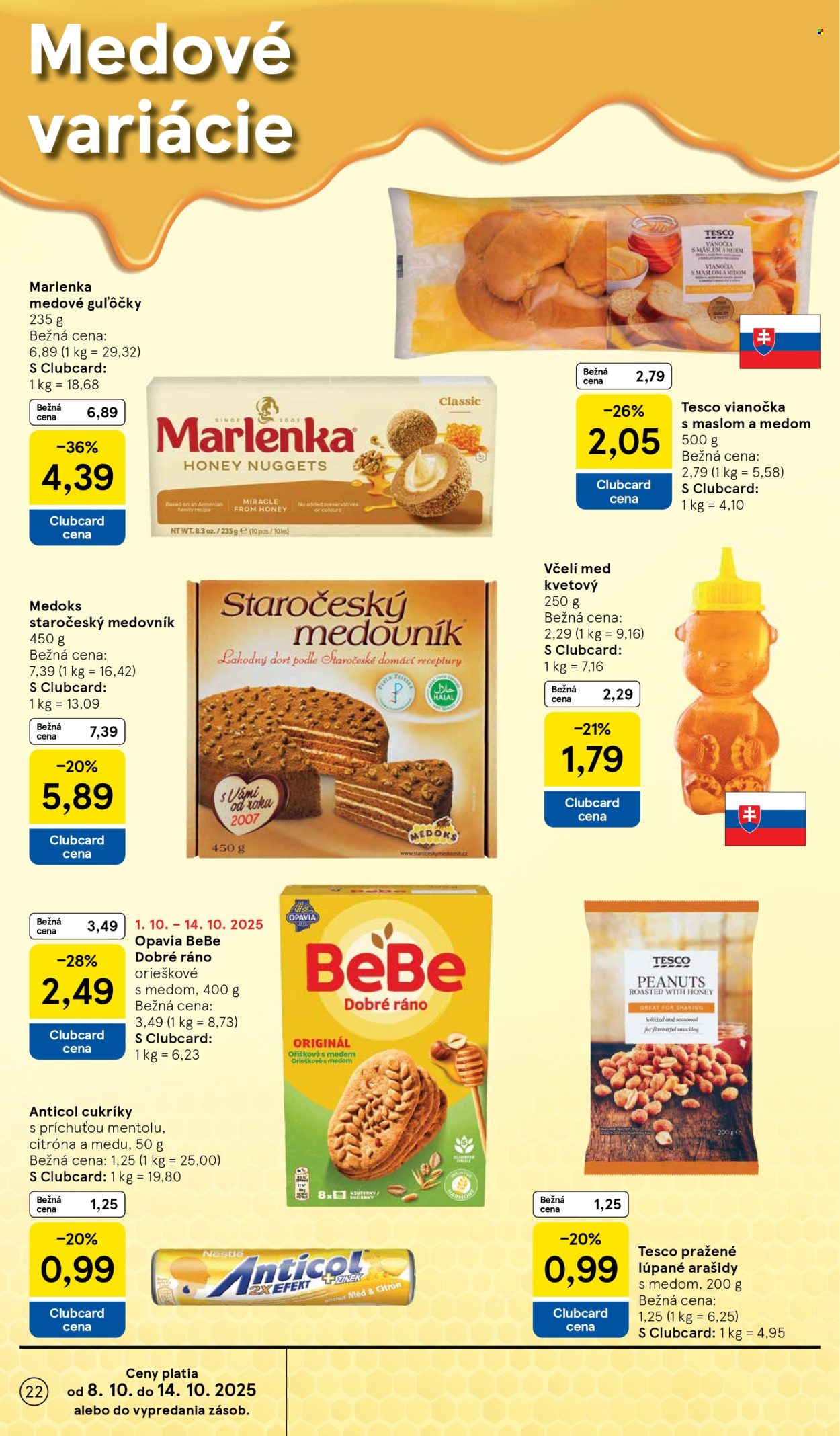 Leták TESCO - 8.10.2025 - 14.10.2025. Strana 22
