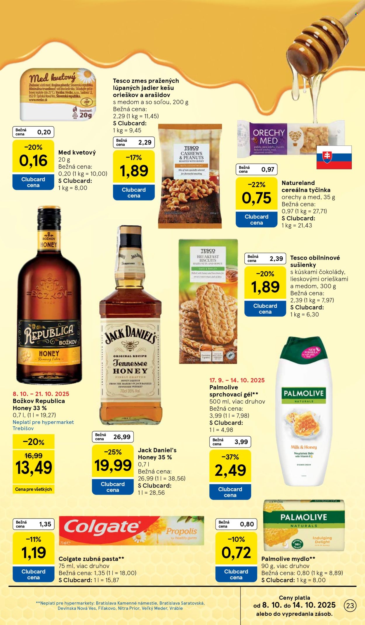 Leták TESCO - 8.10.2025 - 14.10.2025. Strana 23