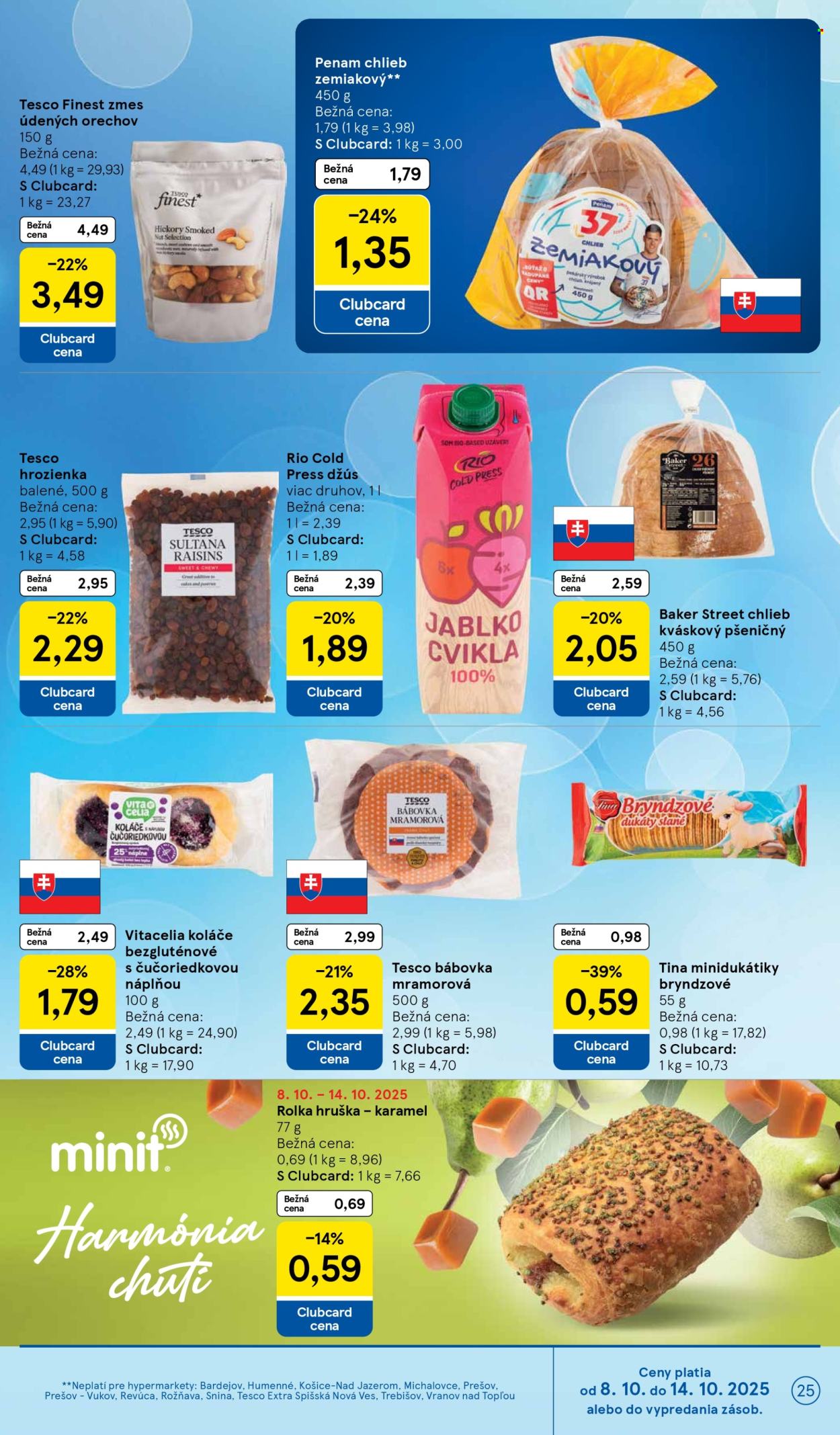 Leták TESCO - 8.10.2025 - 14.10.2025. Strana 25