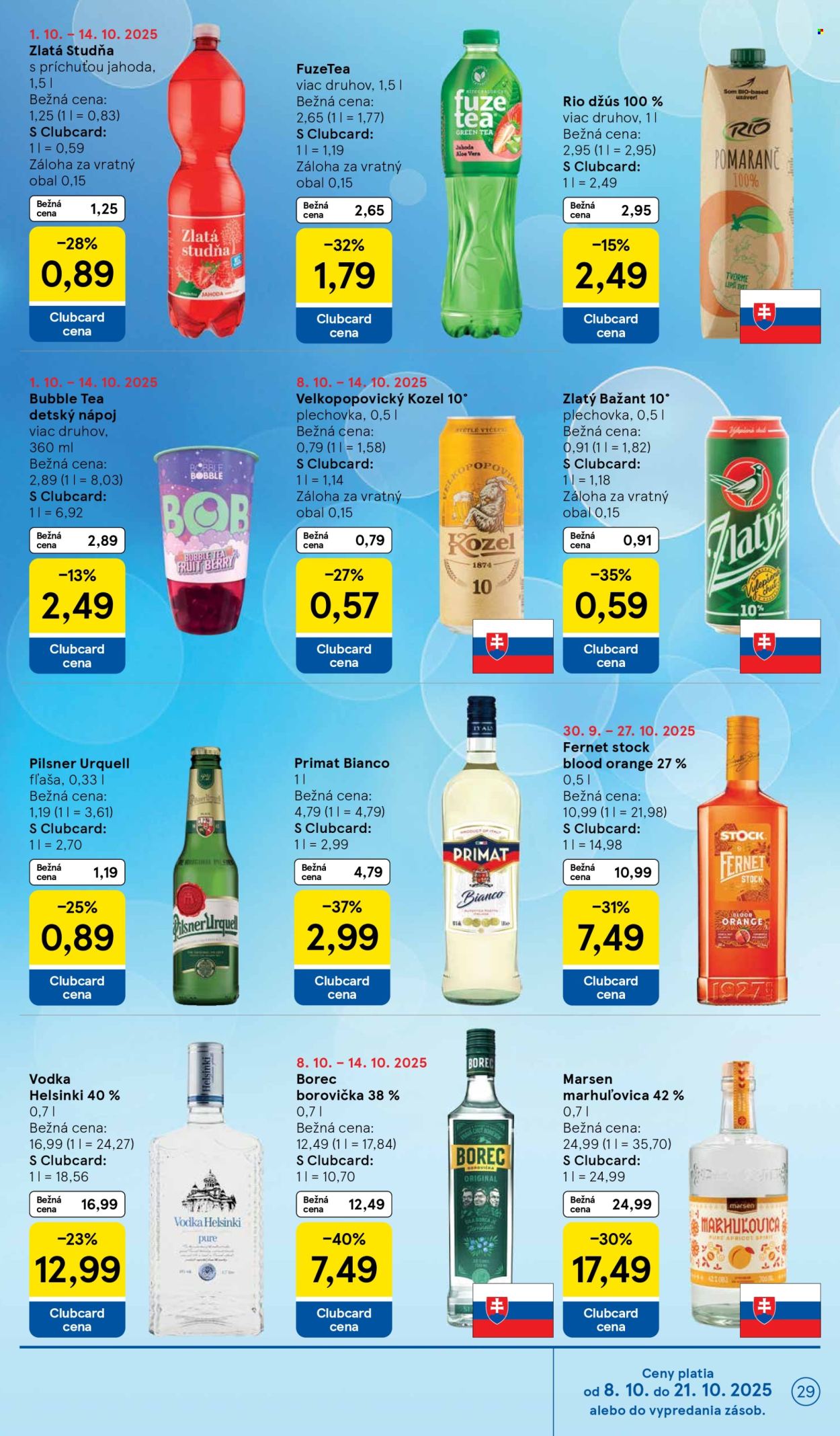 Leták TESCO - 8.10.2025 - 14.10.2025. Strana 29