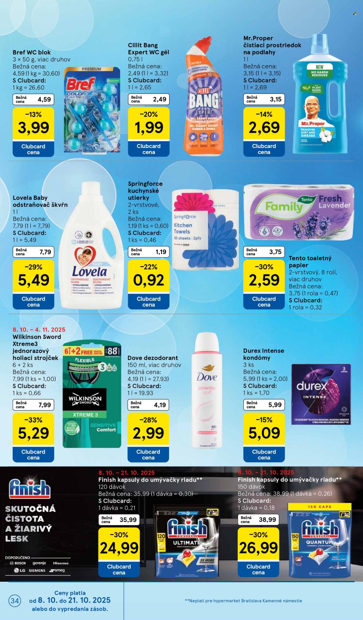 Leták TESCO - 8.10.2025 - 14.10.2025. Strana 34