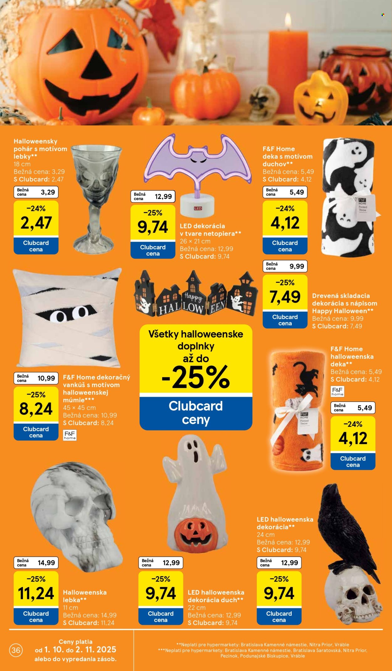 Leták TESCO - 8.10.2025 - 14.10.2025. Strana 36