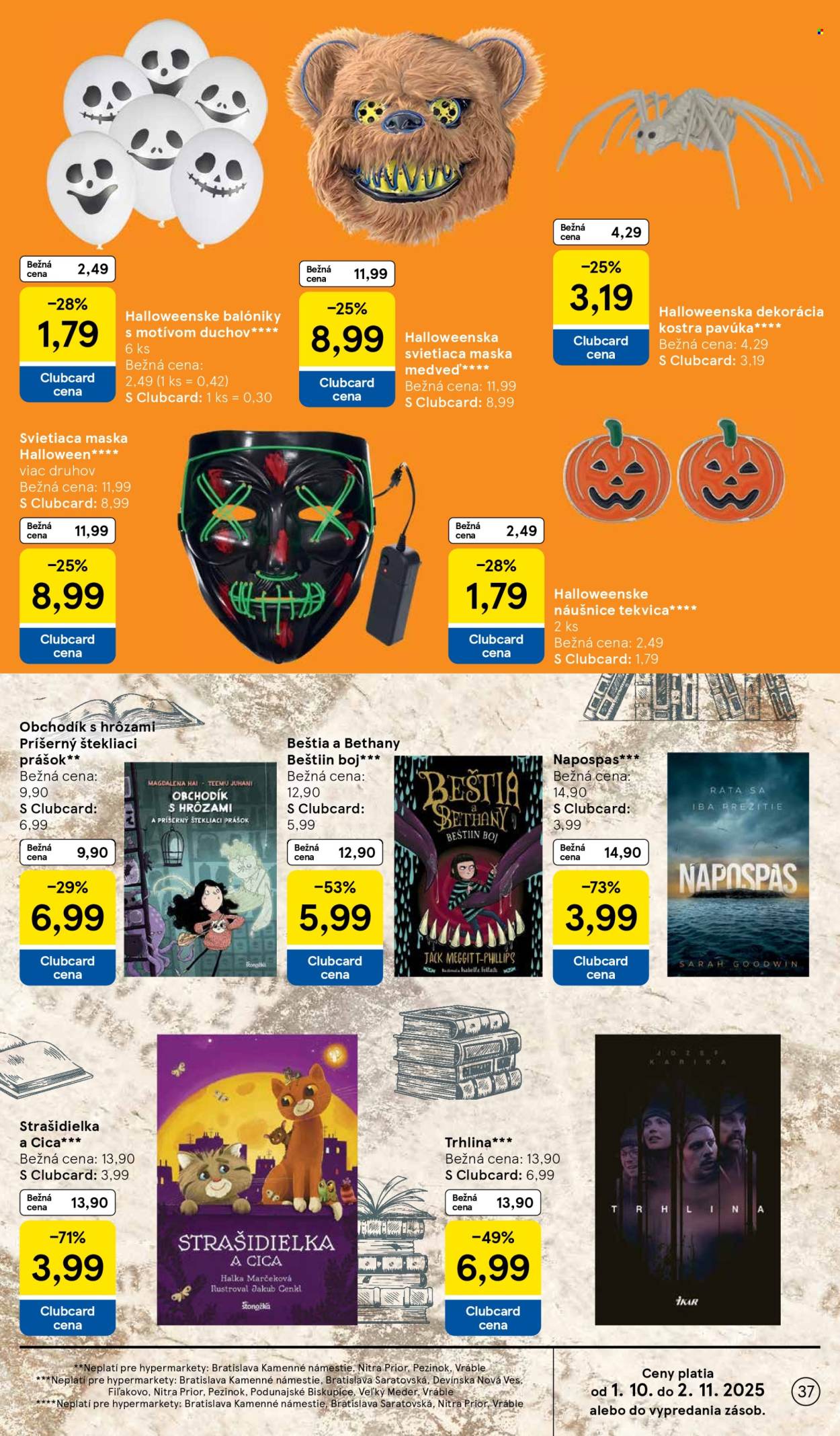 Leták TESCO - 8.10.2025 - 14.10.2025. Strana 37