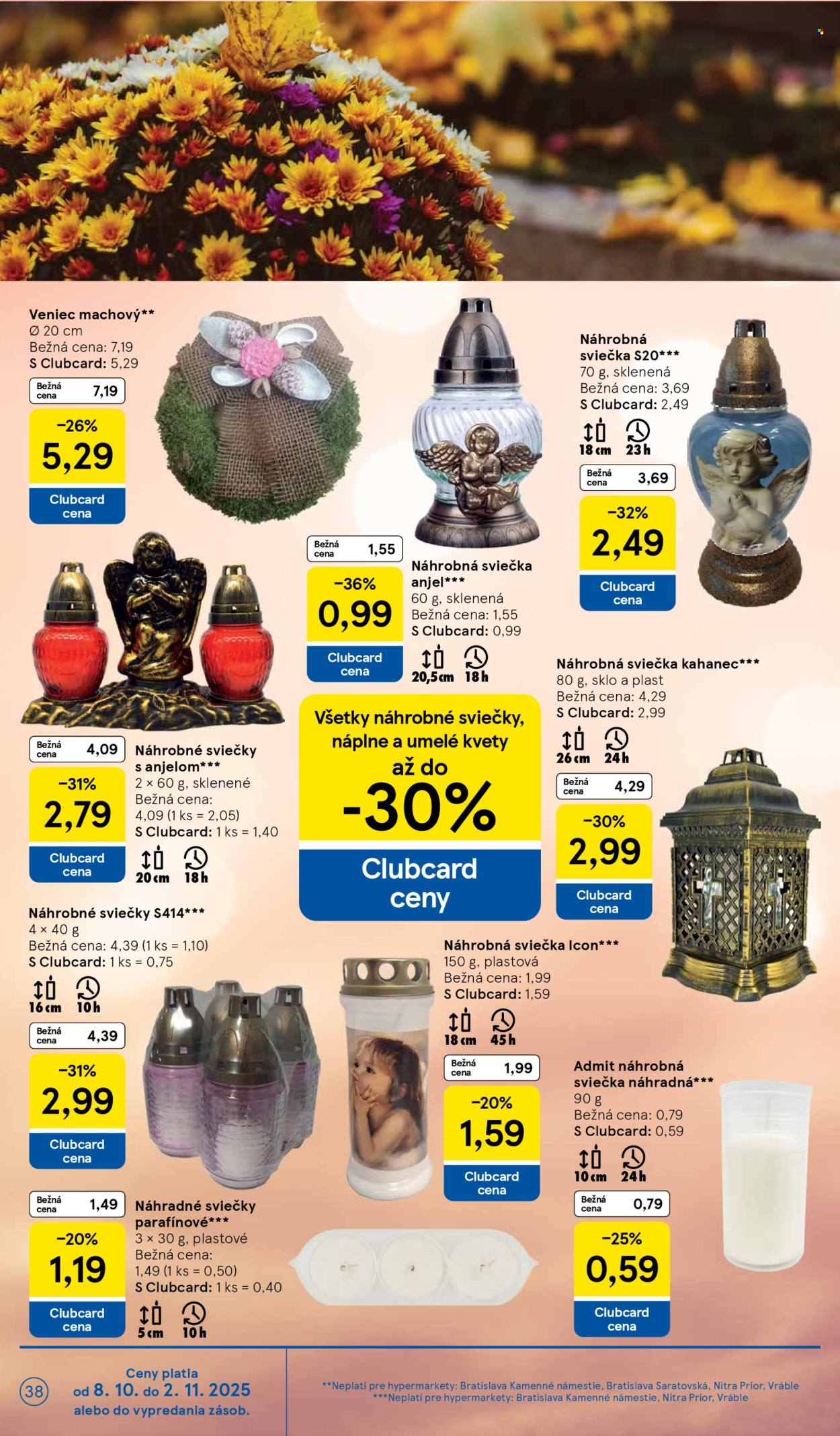 Leták TESCO - 8.10.2025 - 14.10.2025. Strana 38