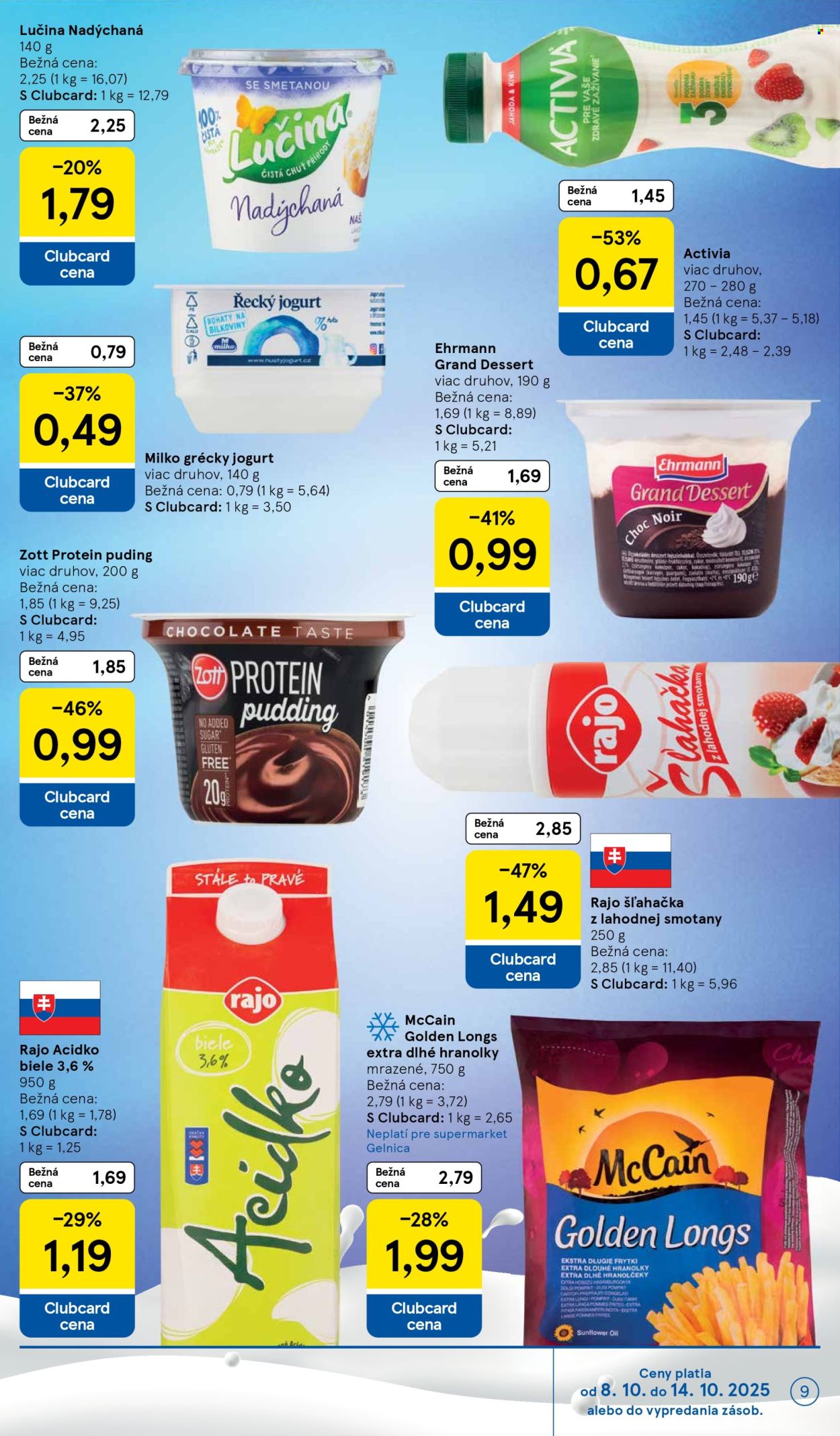 Leták TESCO supermarket - 8.10.2025 - 14.10.2025. Strana 9