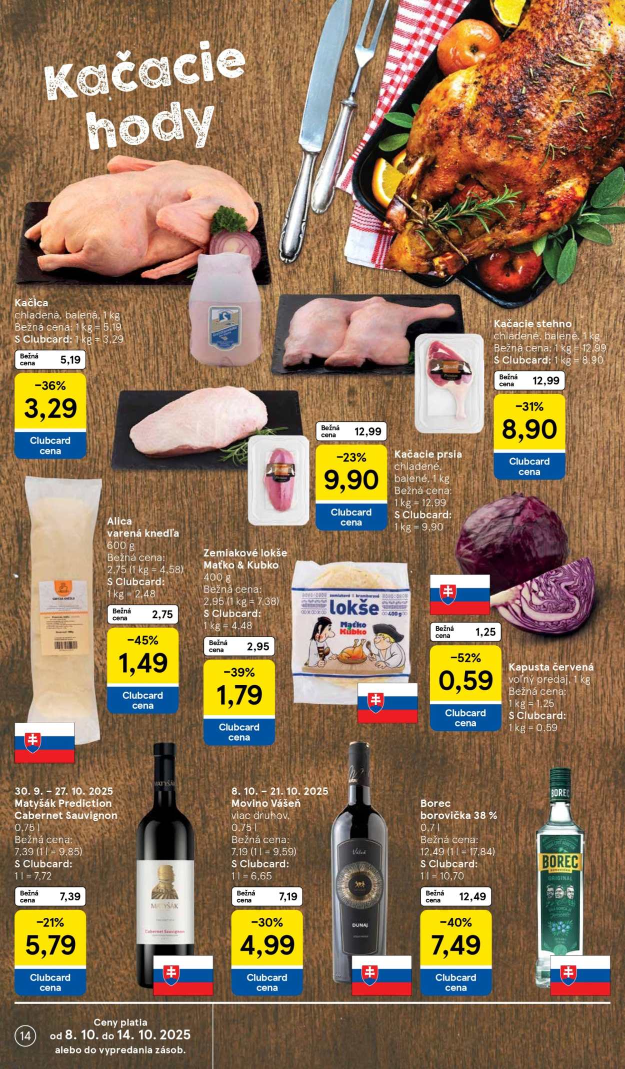 Leták TESCO supermarket - 8.10.2025 - 14.10.2025. Strana 14