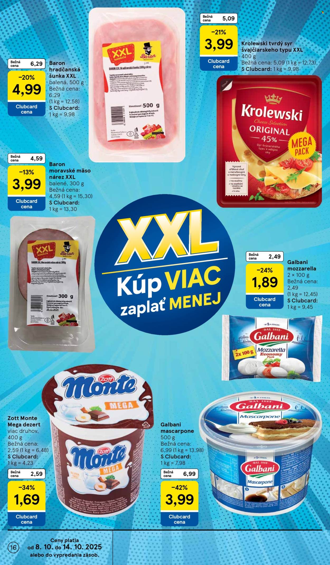 Leták TESCO supermarket - 8.10.2025 - 14.10.2025. Strana 16