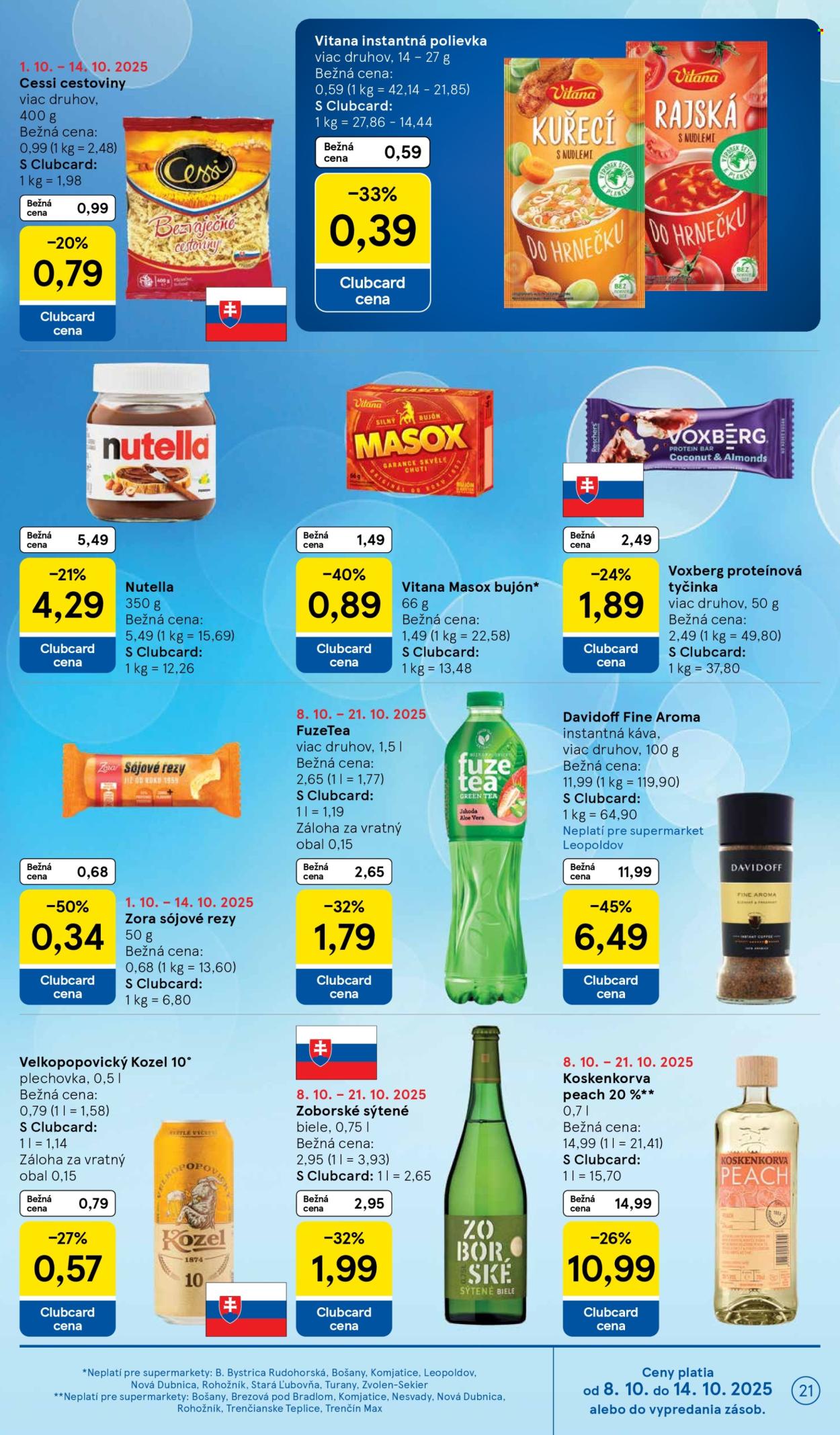 Leták TESCO supermarket - 8.10.2025 - 14.10.2025. Strana 21