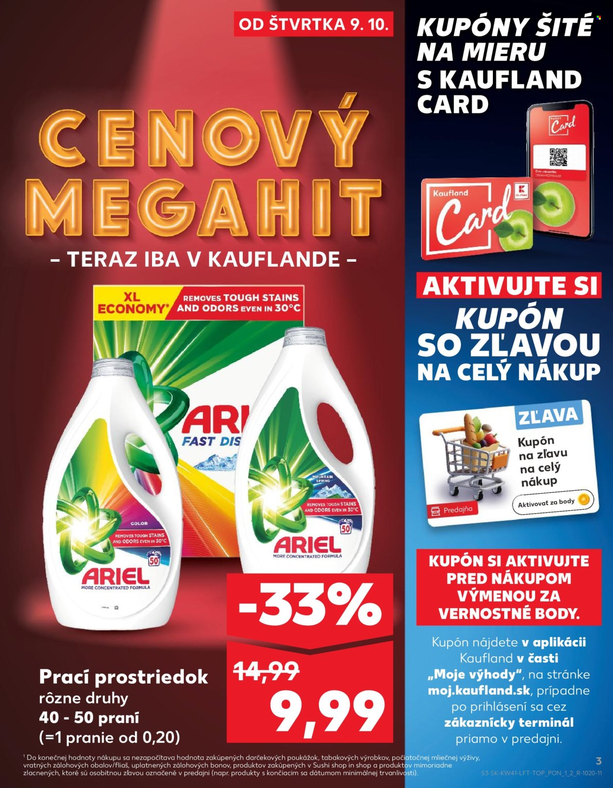 Leták Kaufland - 9.10.2025 - 15.10.2025. Strana 3