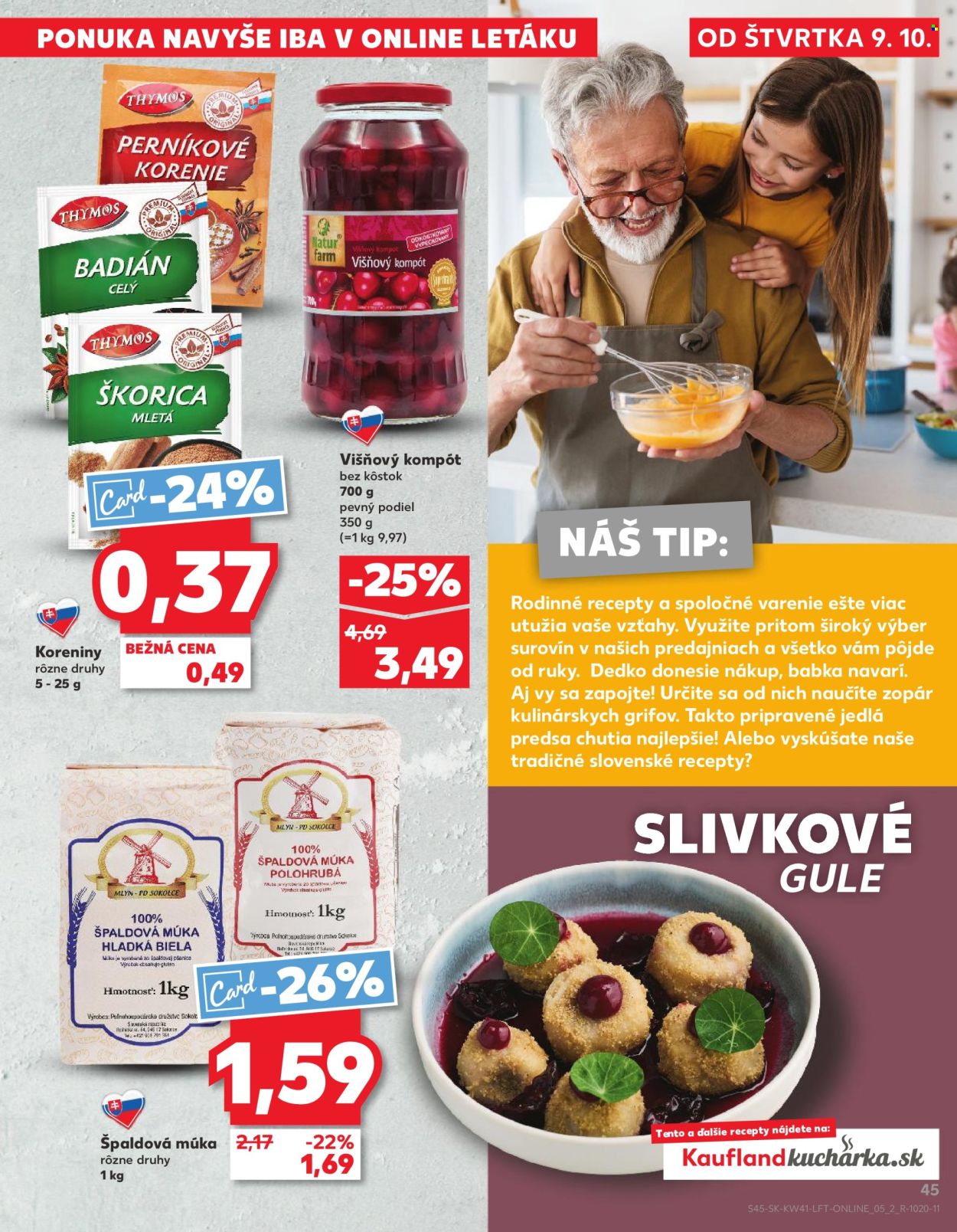Leták Kaufland - 9.10.2025 - 15.10.2025. Strana 45