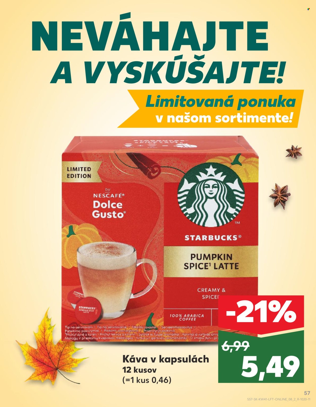 Leták Kaufland - 9.10.2025 - 15.10.2025. Strana 57
