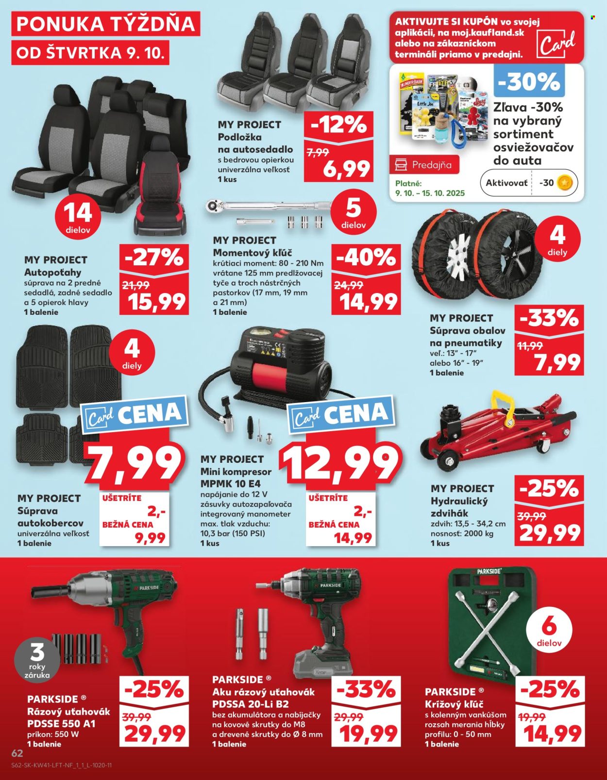 Leták Kaufland - 9.10.2025 - 15.10.2025. Strana 62