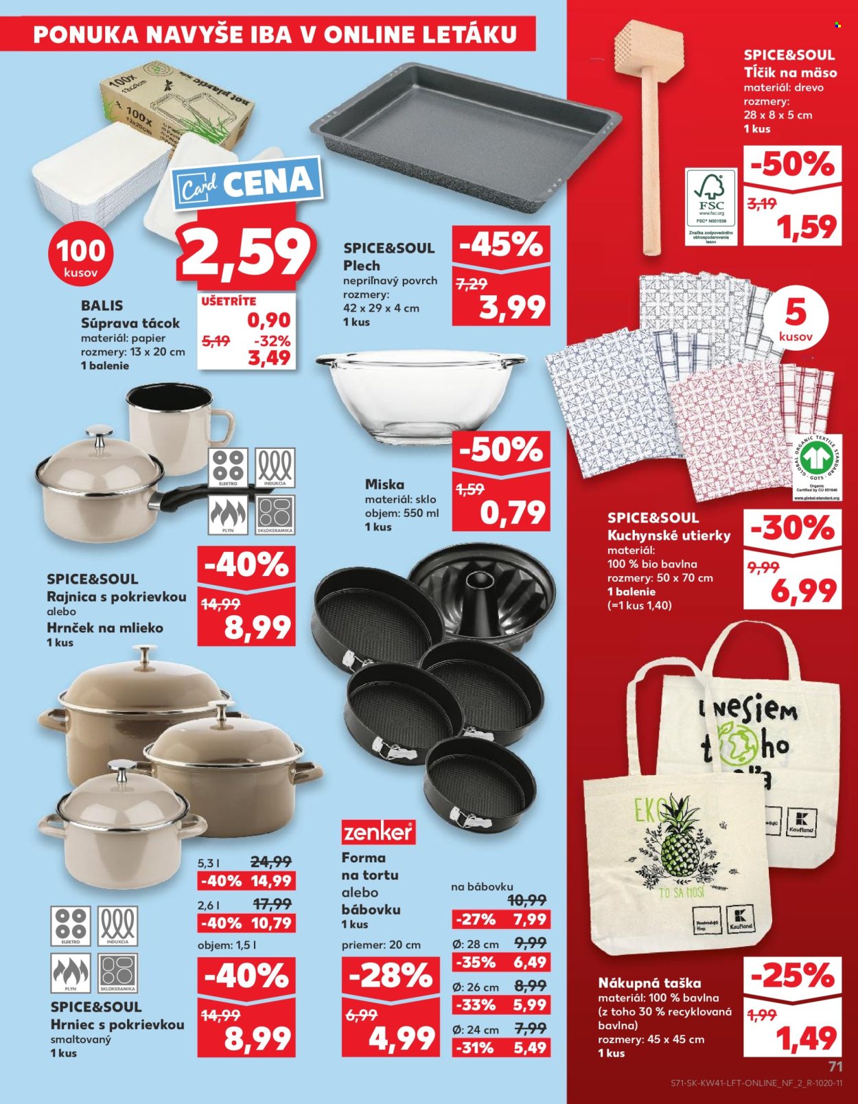 Leták Kaufland - 9.10.2025 - 15.10.2025. Strana 71