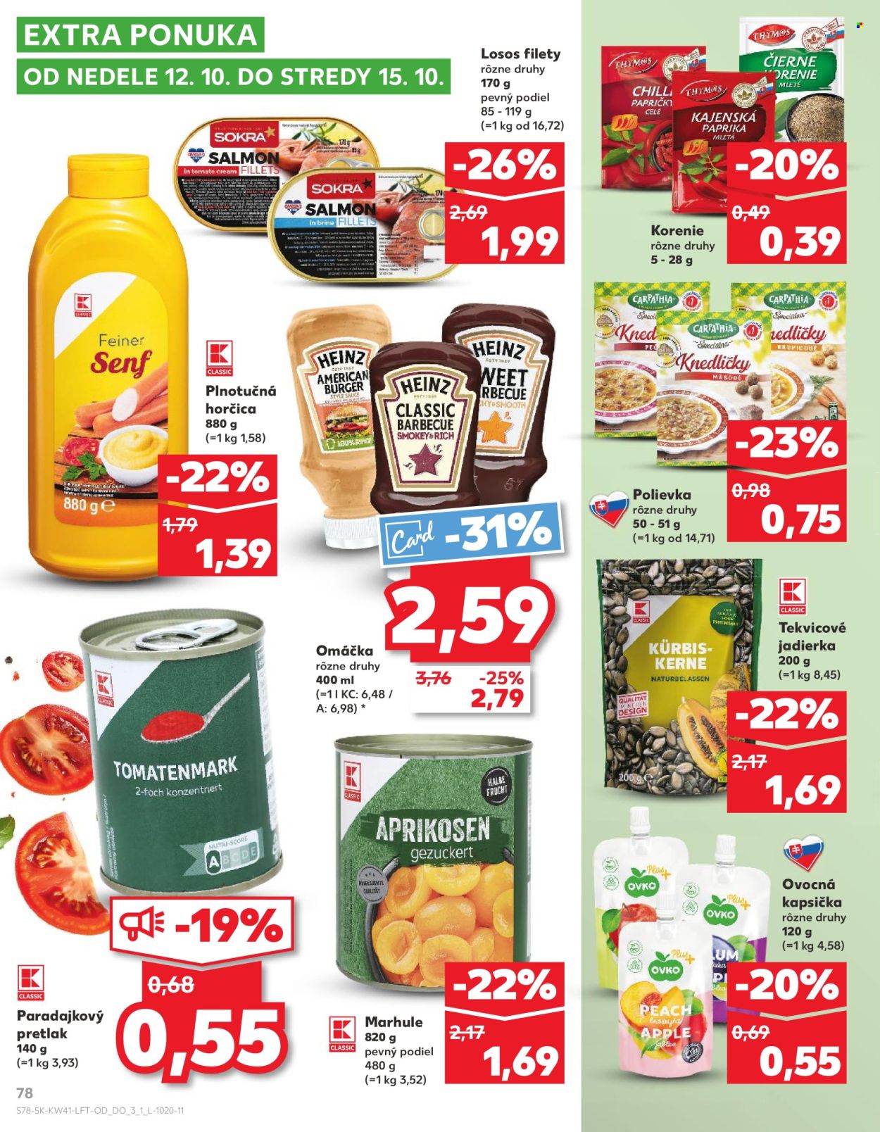 Leták Kaufland - 9.10.2025 - 15.10.2025. Strana 78