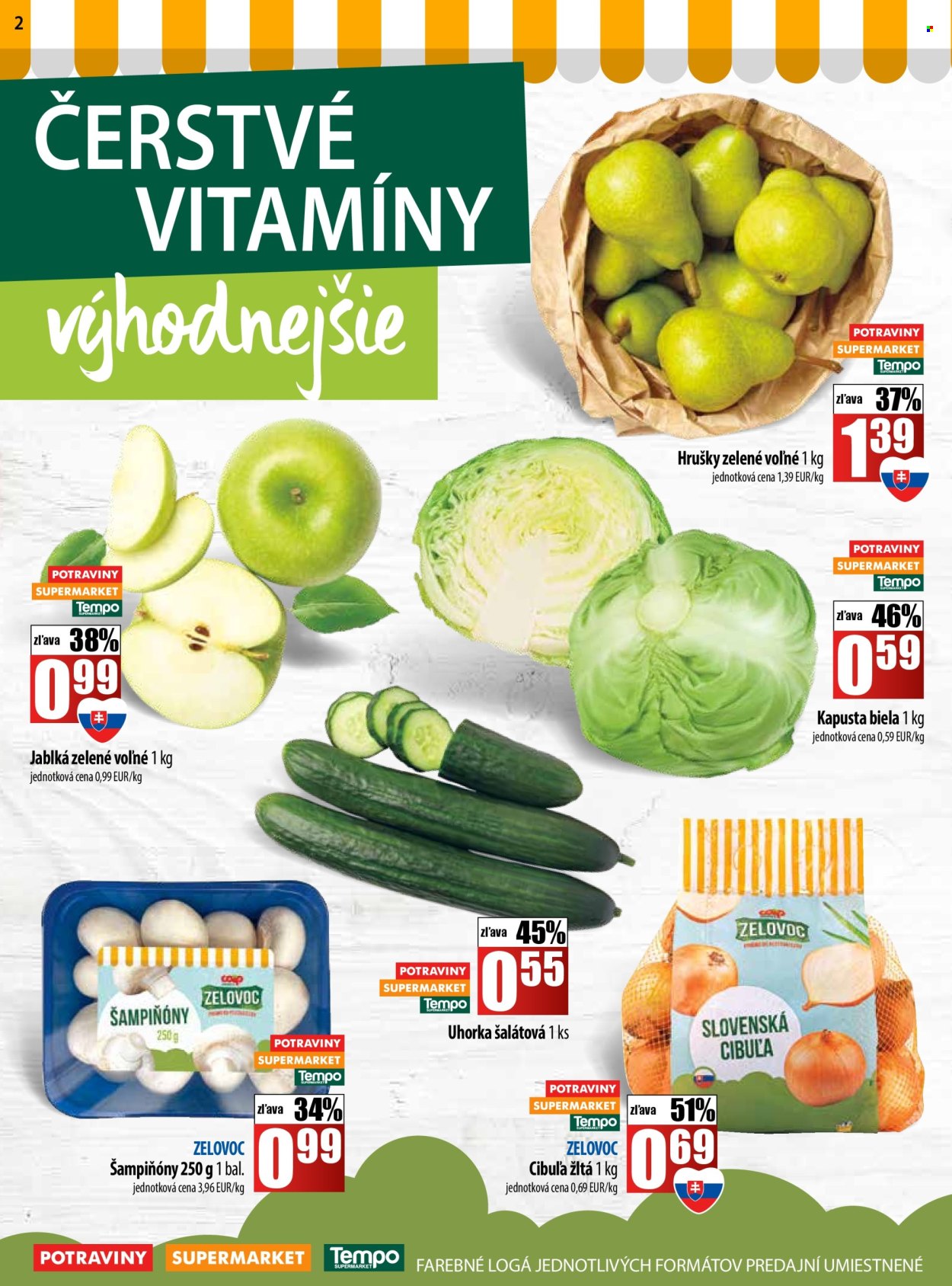 Leták COOP Jednota - 9.10.2025 - 15.10.2025. Strana 2