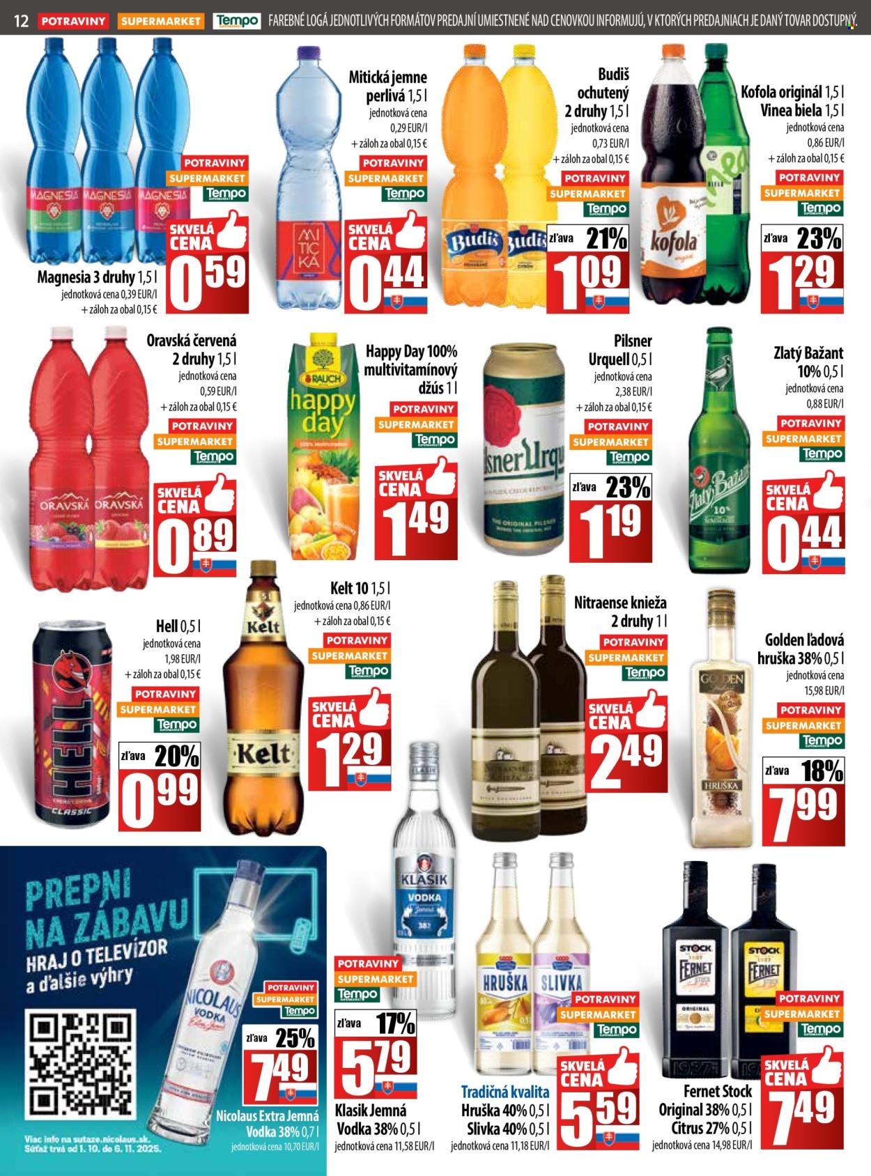 Leták COOP Jednota - 9.10.2025 - 15.10.2025. Strana 12