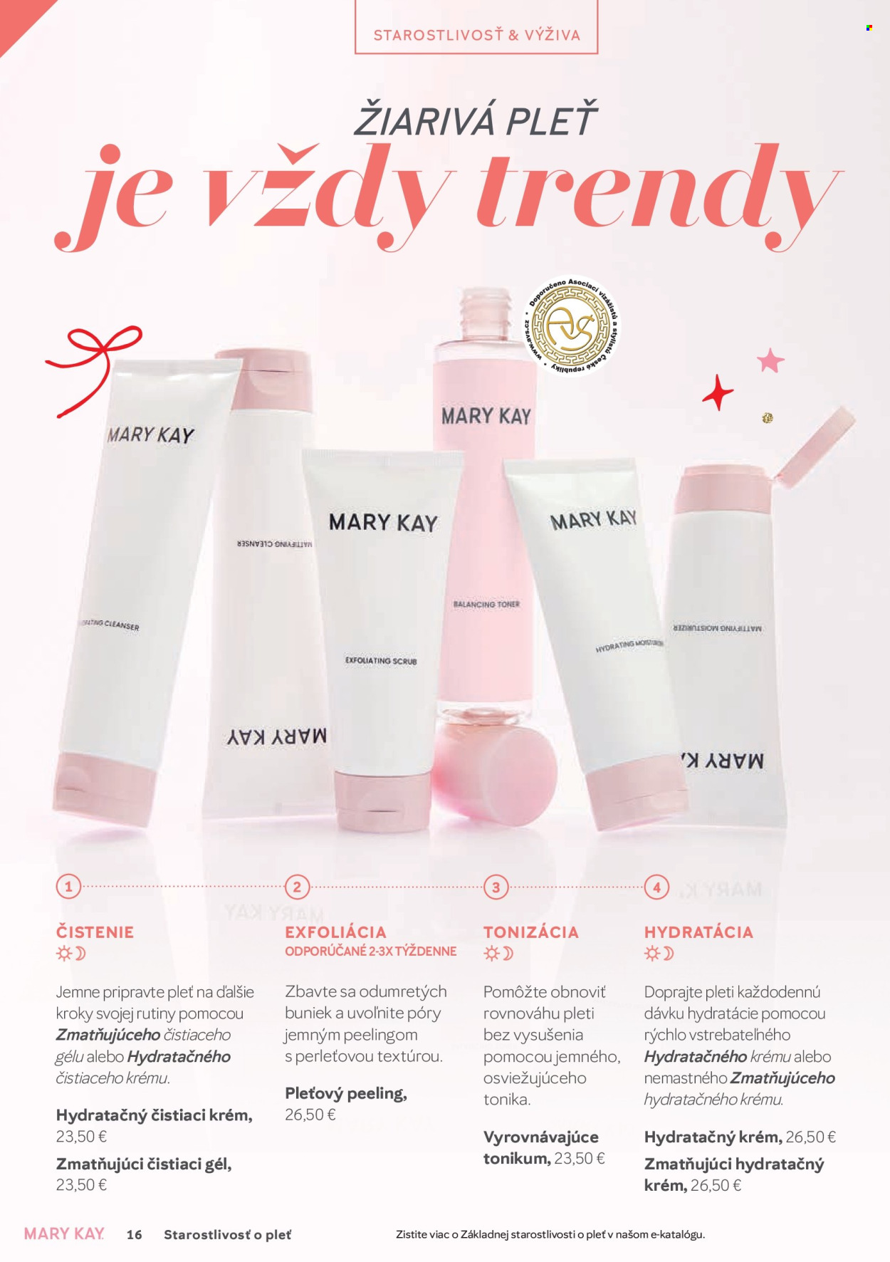 Leták Mary Kay. Strana 16