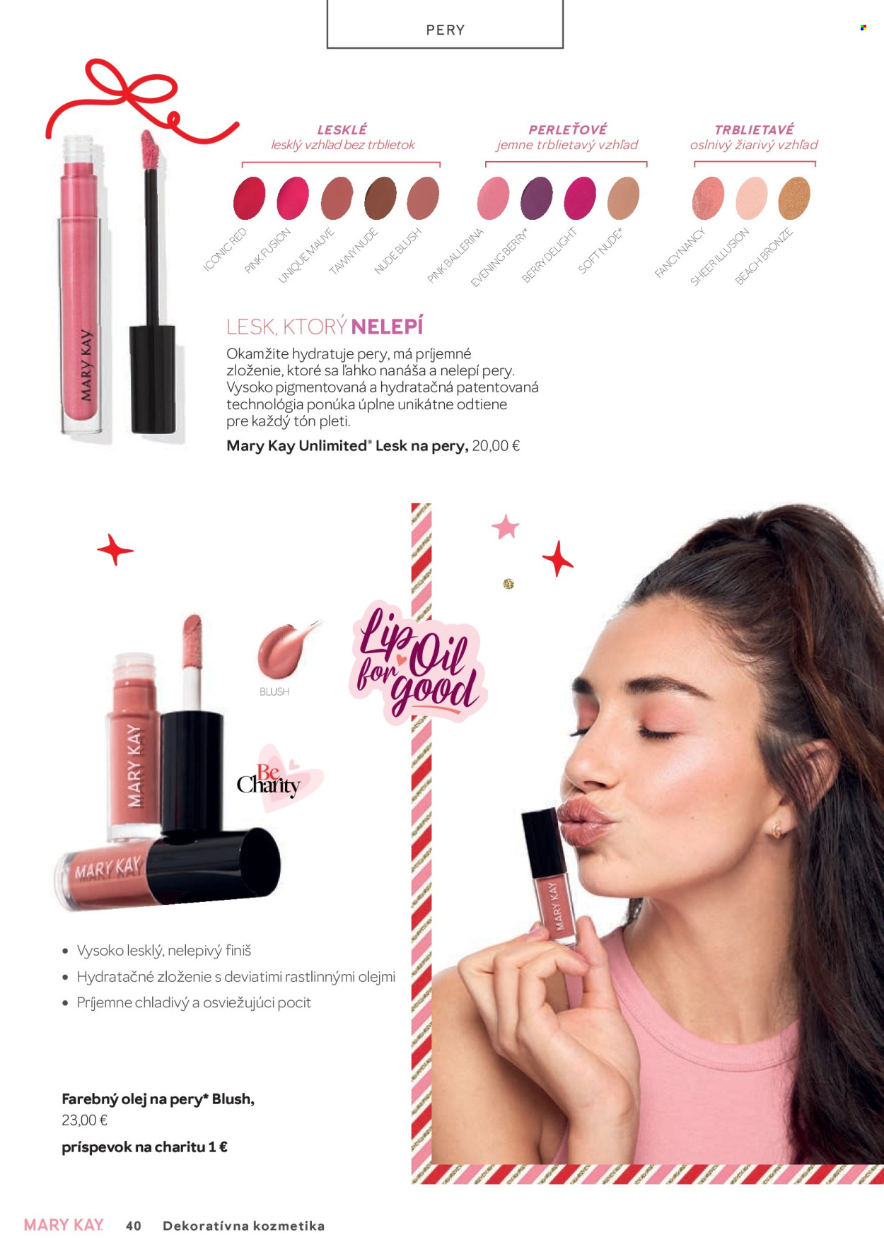 Leták Mary Kay. Strana 40