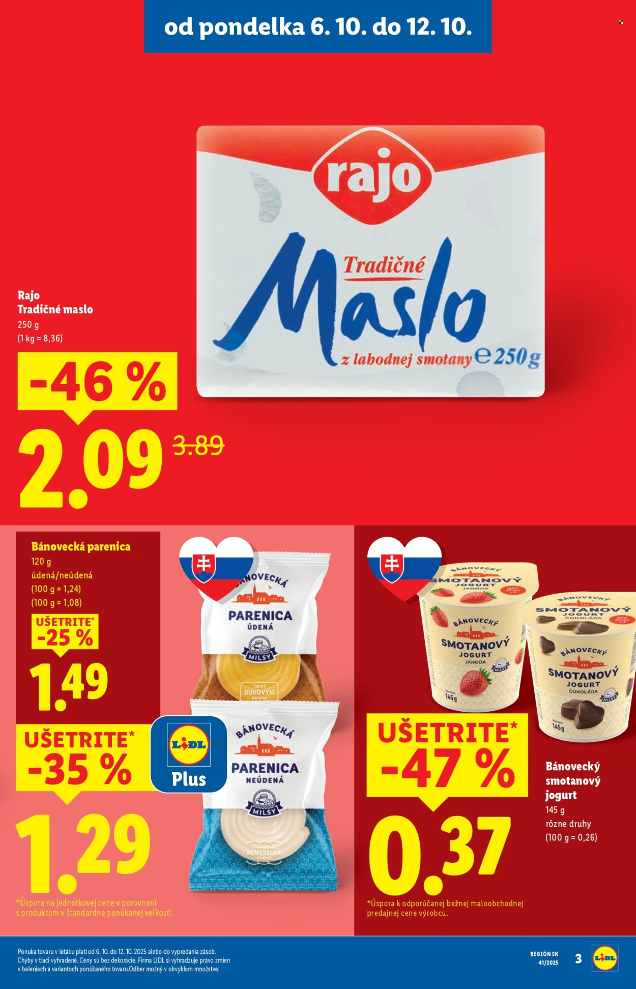 Leták Lidl - 9.10.2025 - 12.10.2025. Strana 4