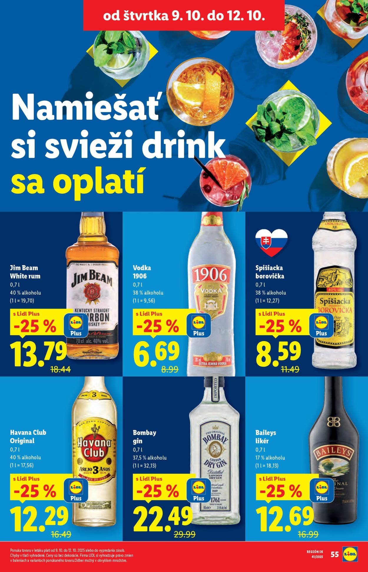 Leták Lidl - 9.10.2025 - 12.10.2025. Strana 9