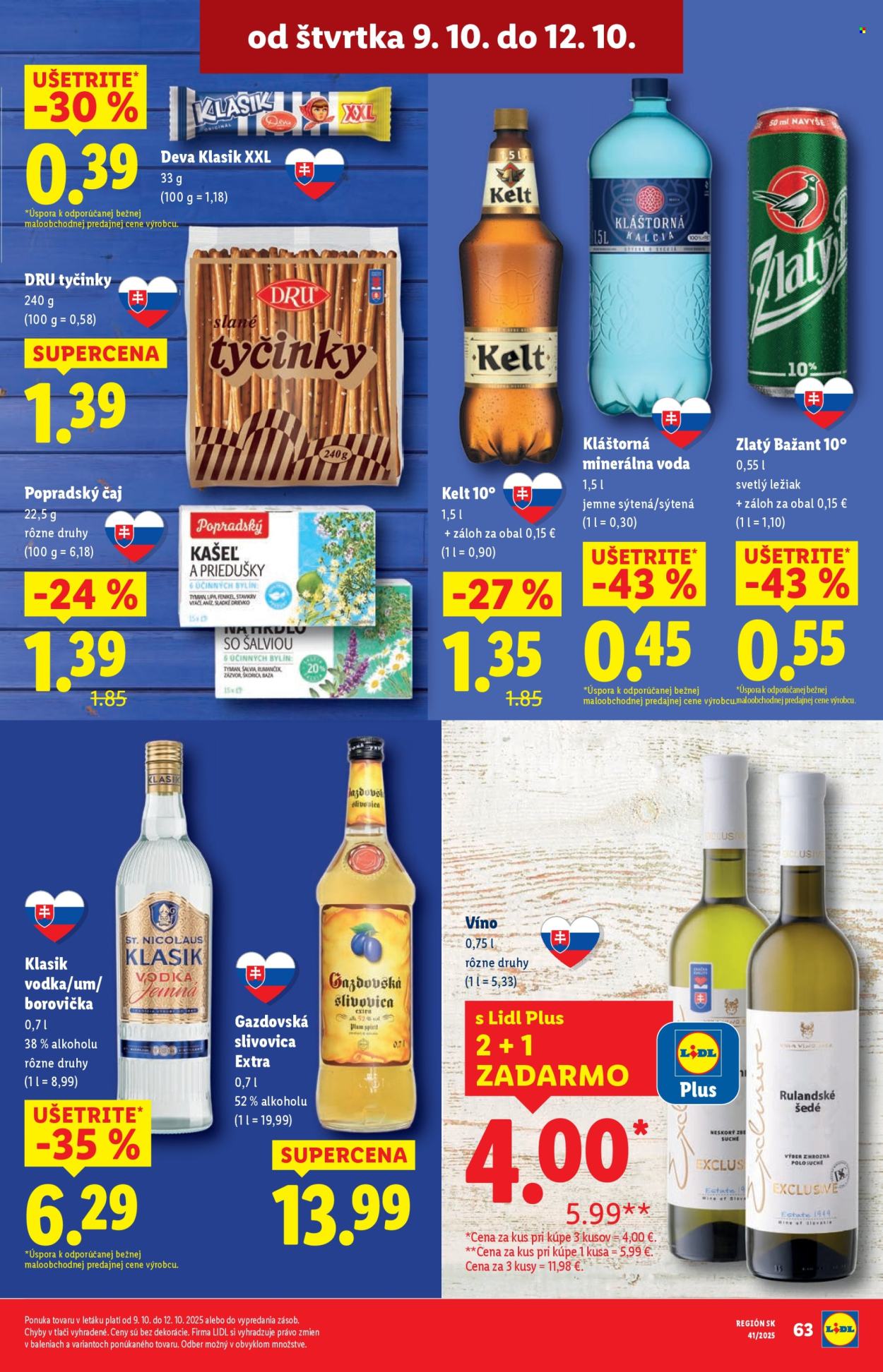 Leták Lidl - 9.10.2025 - 12.10.2025. Strana 19