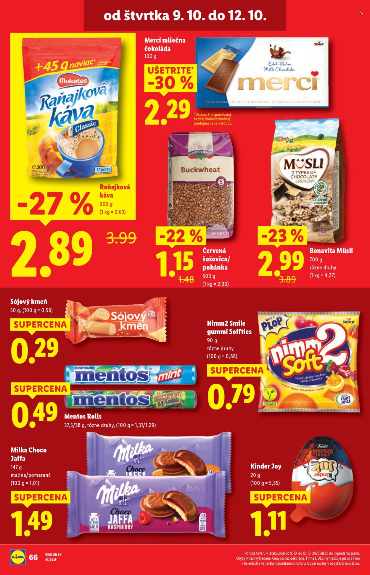 Leták Lidl - 9.10.2025 - 12.10.2025. Strana 22