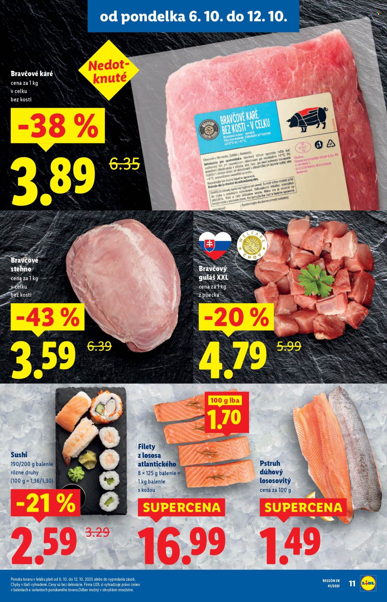 Leták Lidl - 9.10.2025 - 12.10.2025. Strana 47