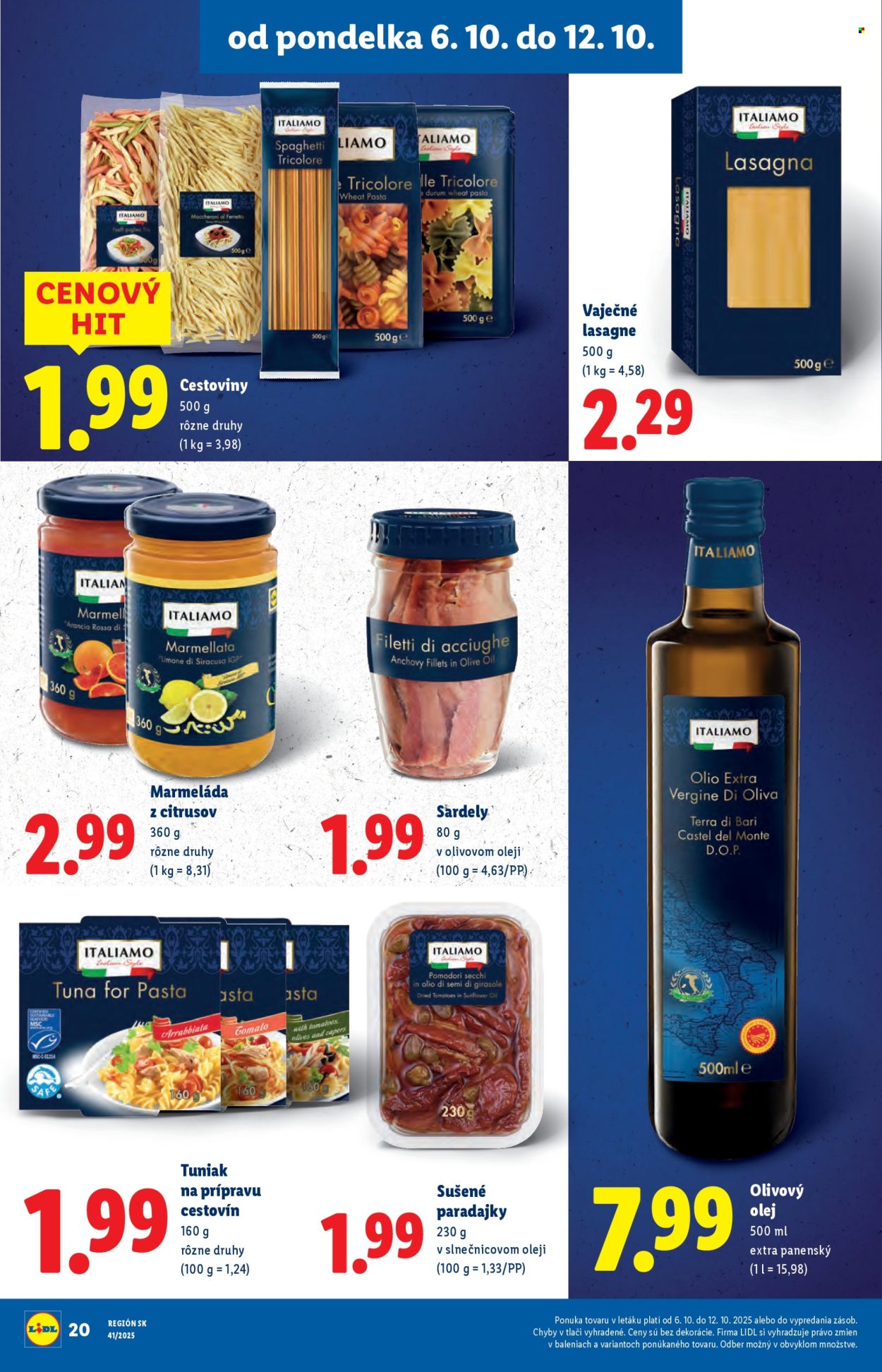 Leták Lidl - 9.10.2025 - 12.10.2025. Strana 60