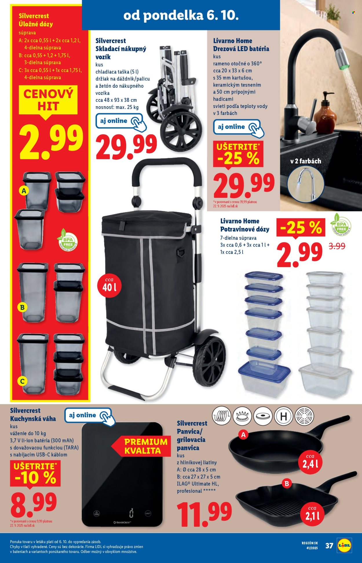 Leták Lidl - 9.10.2025 - 12.10.2025. Strana 97