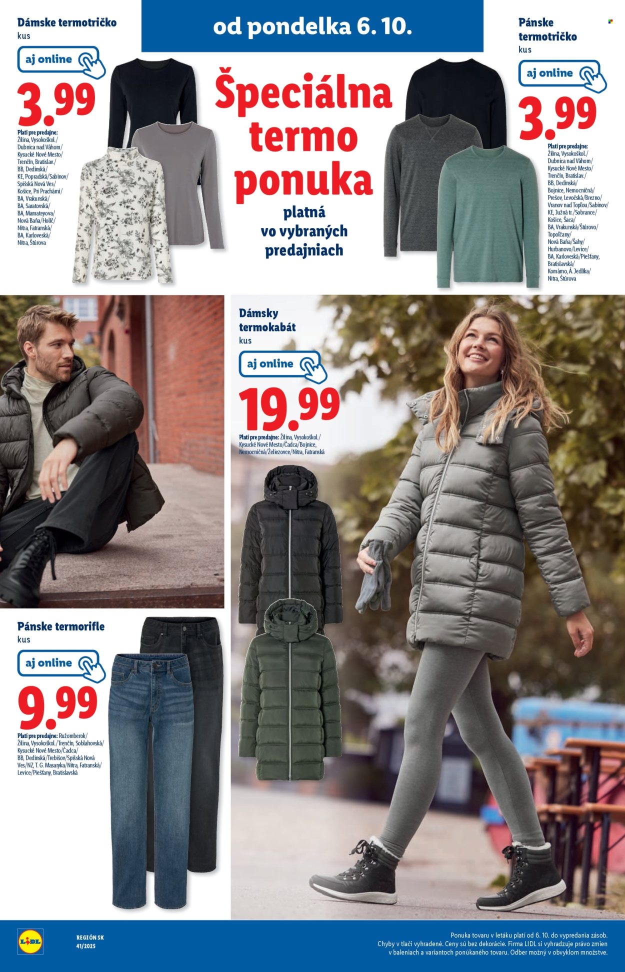 Leták Lidl - 9.10.2025 - 12.10.2025. Strana 102