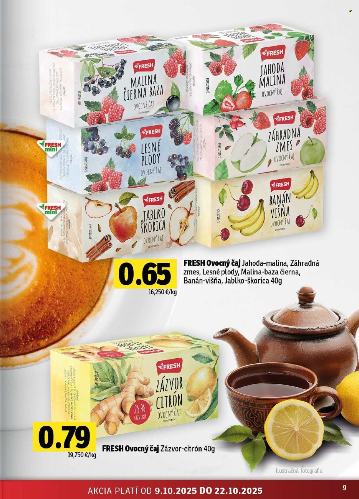Leták FRESH - 9.10.2025 - 22.10.2025. Strana 9