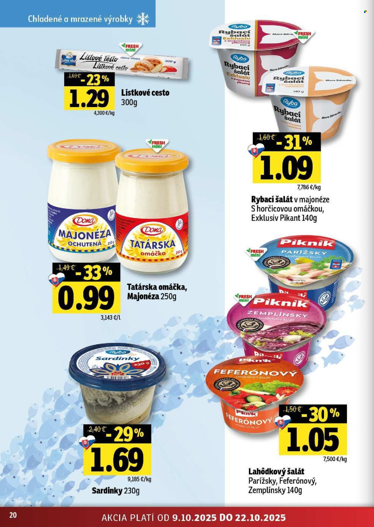 Leták FRESH - 9.10.2025 - 22.10.2025. Strana 20