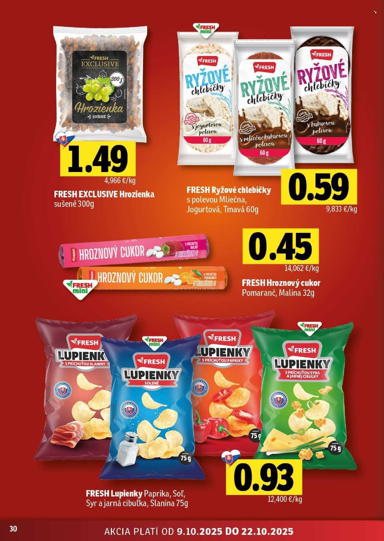 Leták FRESH - 9.10.2025 - 22.10.2025. Strana 30