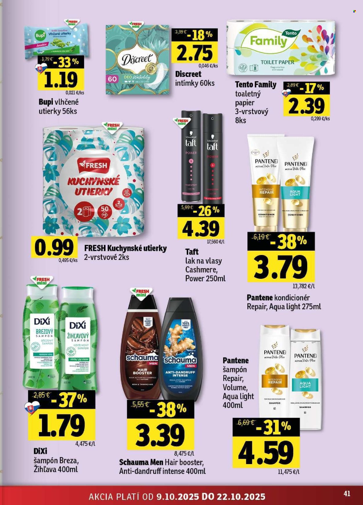 Leták FRESH - 9.10.2025 - 22.10.2025. Strana 41