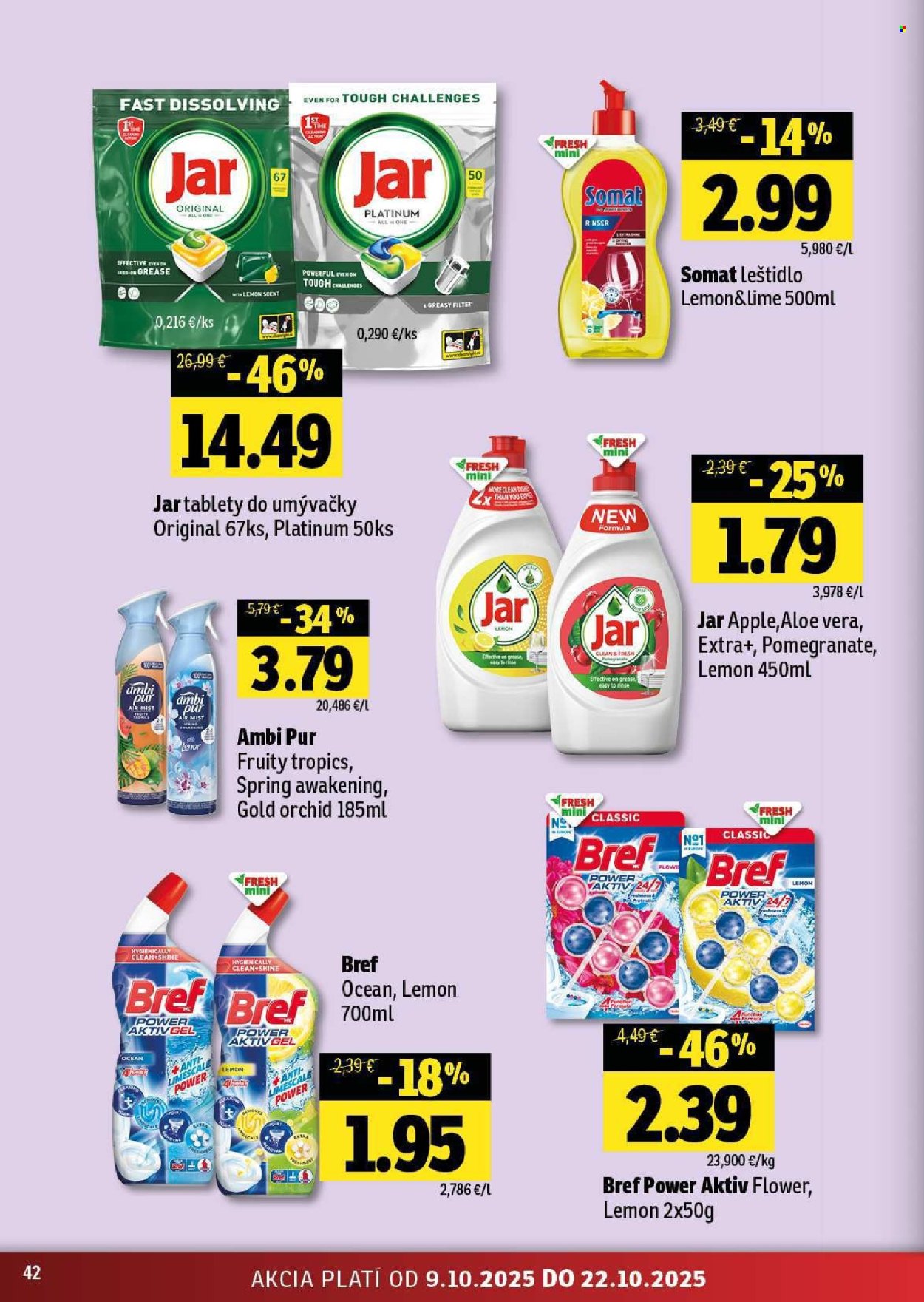 Leták FRESH - 9.10.2025 - 22.10.2025. Strana 42