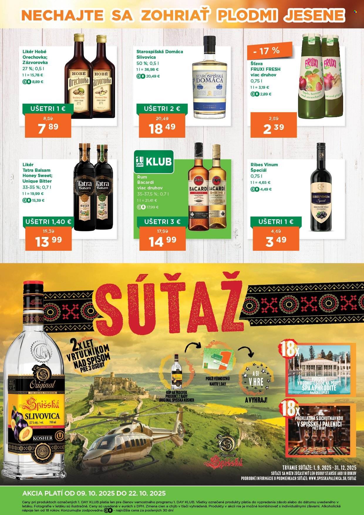 Leták 1Day - 9.10.2025 - 22.10.2025. Strana 4