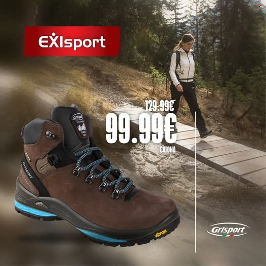 Leták Exisport. Strana 2