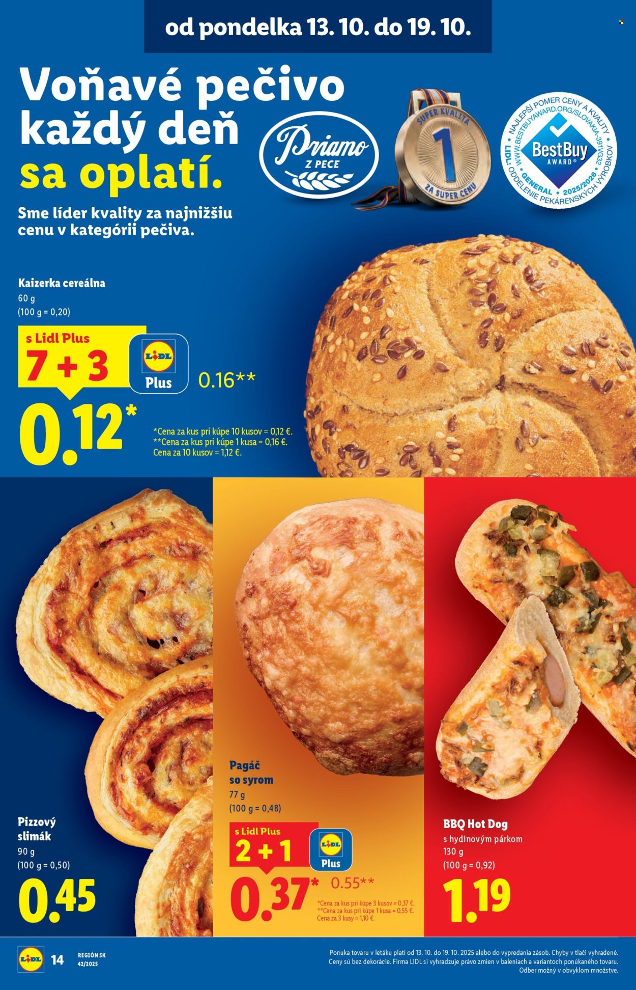 Leták Lidl - 13.10.2025 - 19.10.2025. Strana 18