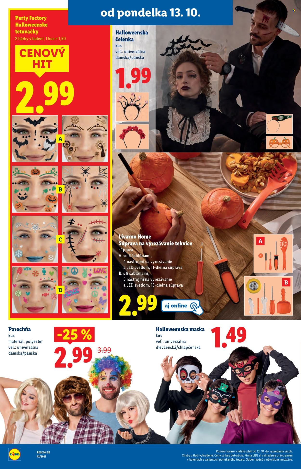 Leták Lidl - 13.10.2025 - 19.10.2025. Strana 58