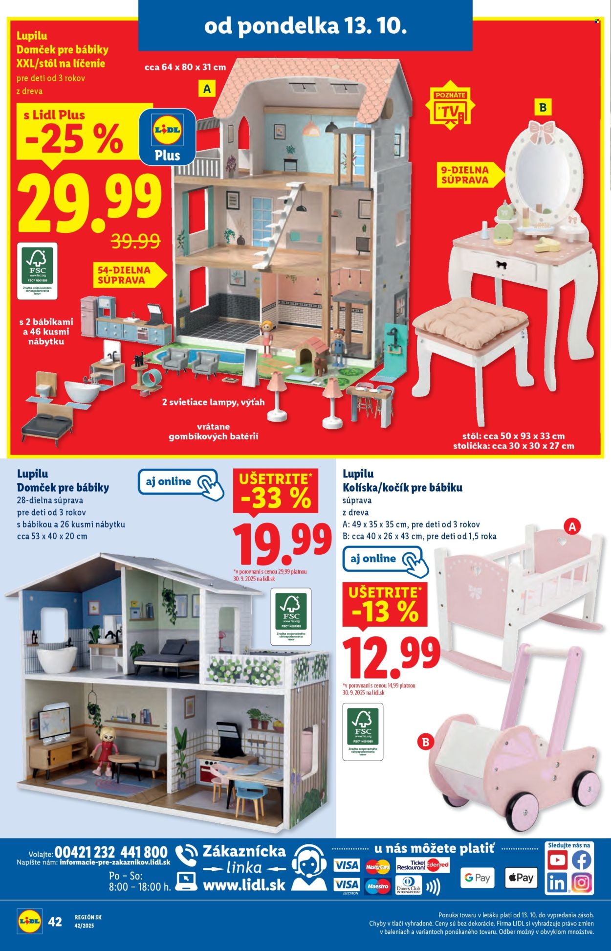 Leták Lidl - 13.10.2025 - 19.10.2025. Strana 62