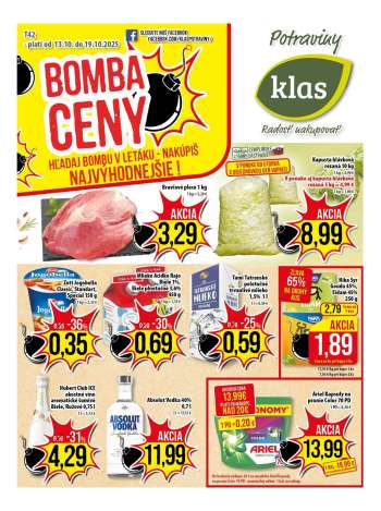 Leták Klas - 13.10.2025 - 19.10.2025.