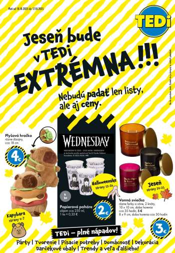 Leták TEDi - 10.10.2025 - 17.10.2025.