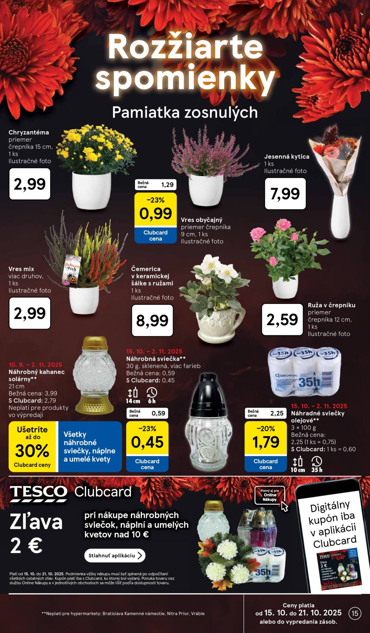 Leták TESCO - 15.10.2025 - 21.10.2025. Strana 15