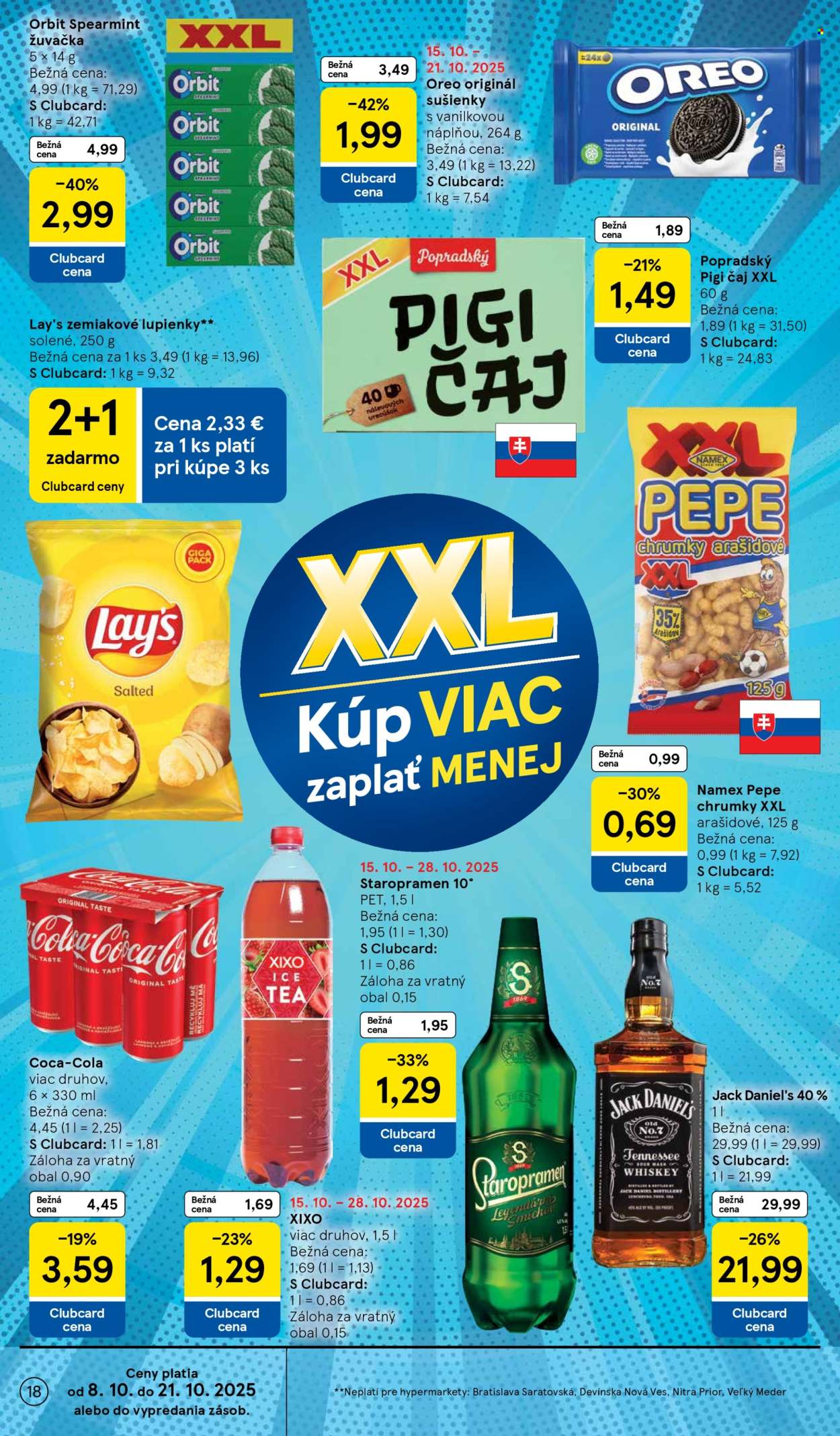 Leták TESCO - 15.10.2025 - 21.10.2025. Strana 18