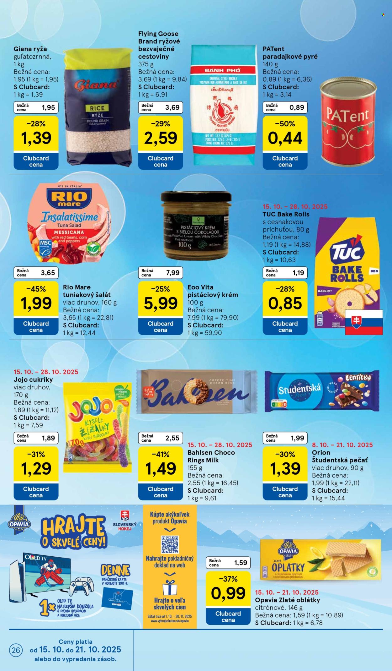 Leták TESCO - 15.10.2025 - 21.10.2025. Strana 26