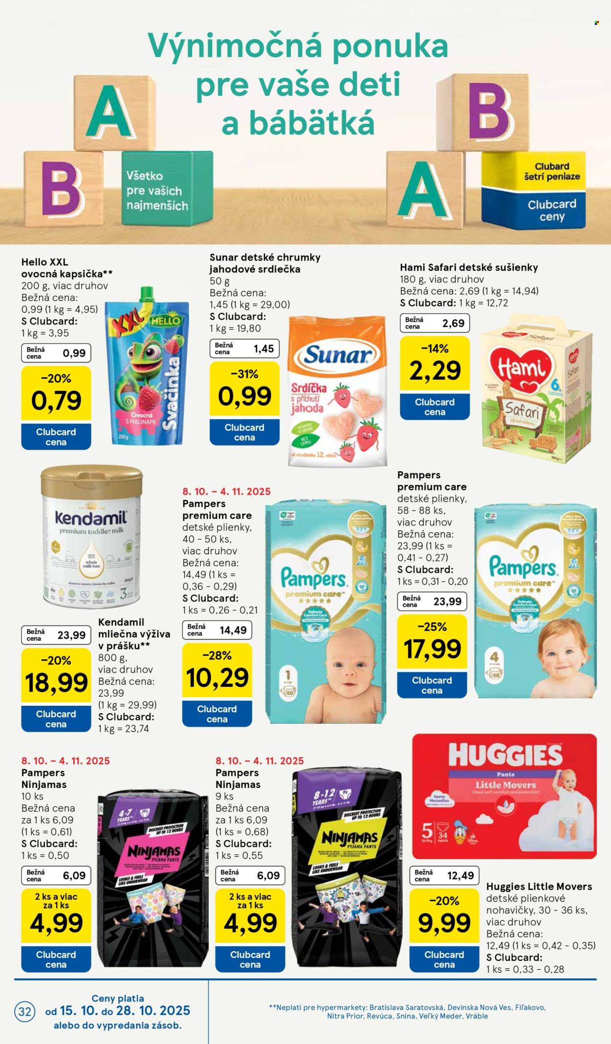 Leták TESCO - 15.10.2025 - 21.10.2025. Strana 32